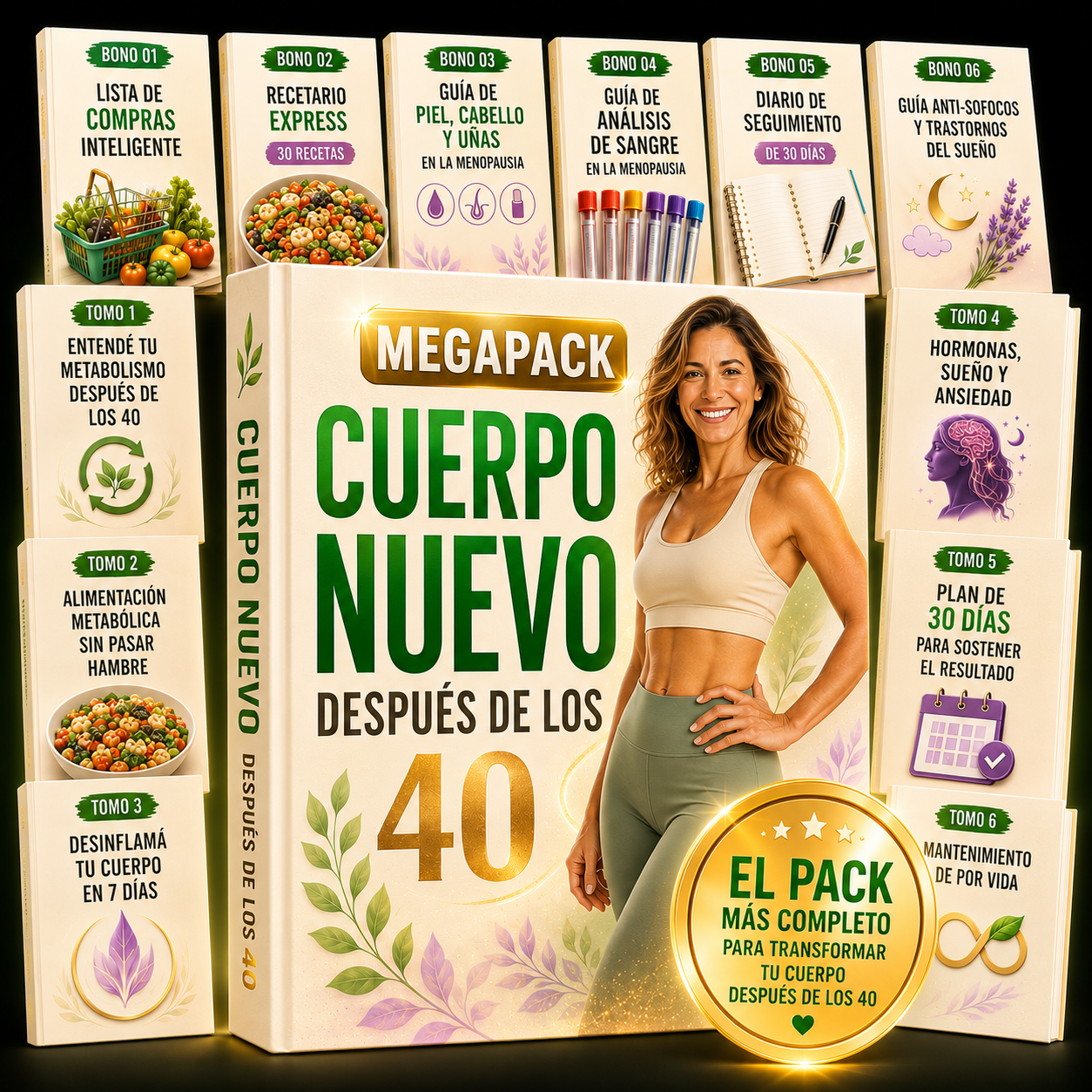 MegaPack Cuerpo Nuevo Despues De Los 40